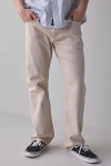 Guess Jeans G16 Straight Leg Jean In Natural Tan, Men's At Urban Outfitters