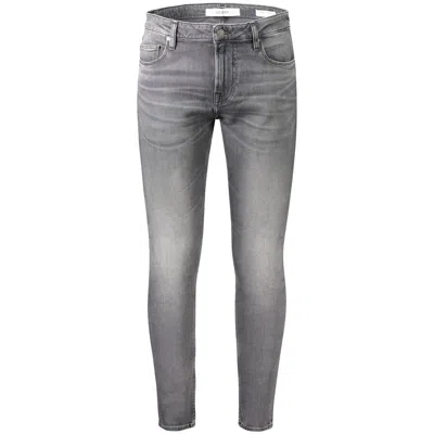 Guess Jeans Gray Cotton Jeans & Pant In Black