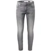 Guess Jeans Gray Cotton Jeans & Pant In Black