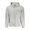 Guess Jeans Gray Cotton Sweater In Gray