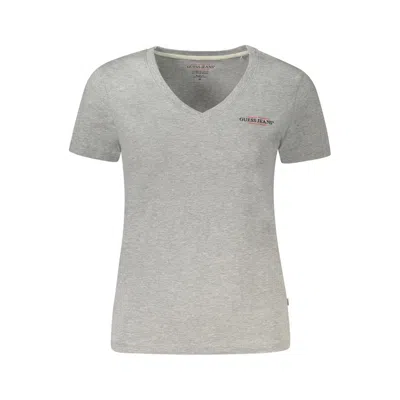 Guess Jeans Gray Cotton Tops & T-shirt