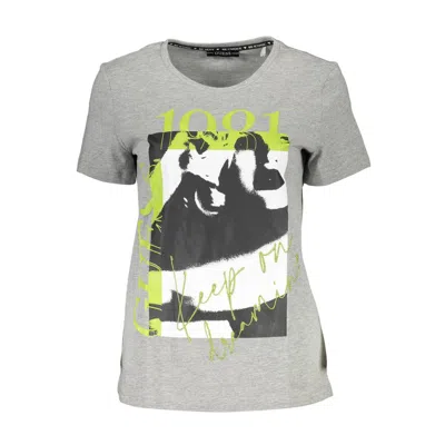 Guess Jeans Gray Cotton Unisex T-shirt