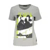 Guess Jeans Gray Cotton Unisex T-shirt