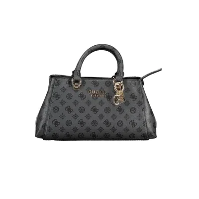 Guess Jeans Gray Polyethylene Handbag In Green