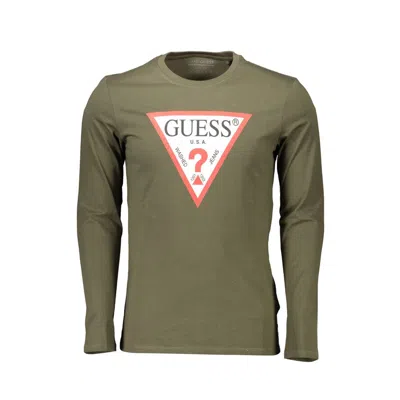 Guess Jeans Green Cotton T-shirt