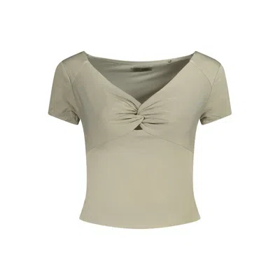 Guess Jeans Green Modal Tops & T-shirt