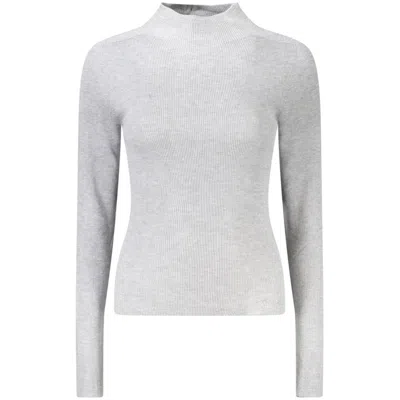 Guess Jeans Grigio Acrylic Women Sweater In Gray
