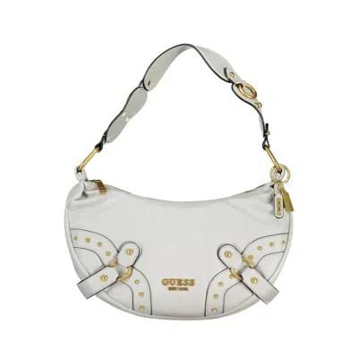 Guess Jeans Grigio Polyurethane Women Shoulder Women's Bag In Gray