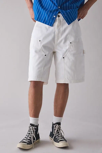 Guess Jeans Guess Originals Paneled Carpenter Short In Washed Ecru, Men's At Urban Outfitters