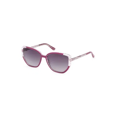 Guess Jeans Injected Women Women's Sunglass In Purple