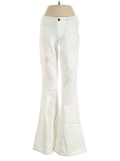 Pre-owned Guess Jeans Jeans In White