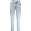 Guess Jeans Light Blue Cotton Women Jeans In Blue