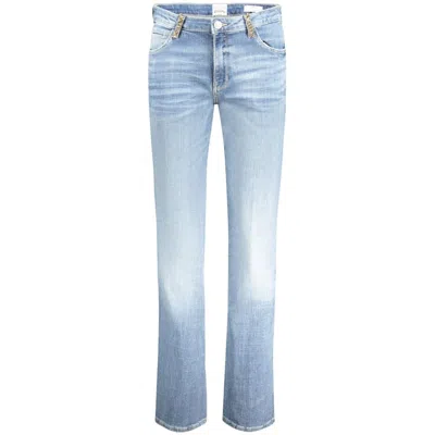 GUESS JEANS LIGHT BLUE COTTON WOMEN JEANS