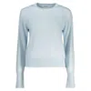 Guess Jeans Light Blue Polyester Women Sweater
