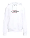Guess Jeans Man Sweatshirt White Size S Cotton, Polyester
