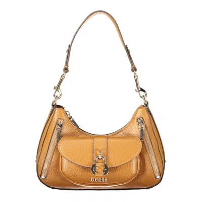 Guess Jeans Marrone Poliuretano Women Handbag