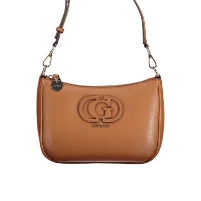 Guess Jeans Marrone Polyurethane Women Handbag