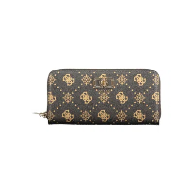 Guess Jeans Marrone Polyurethane Women Wallet