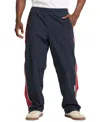Guess Jeans Men's Cargo Windbreaker Pants In Daring Ocean
