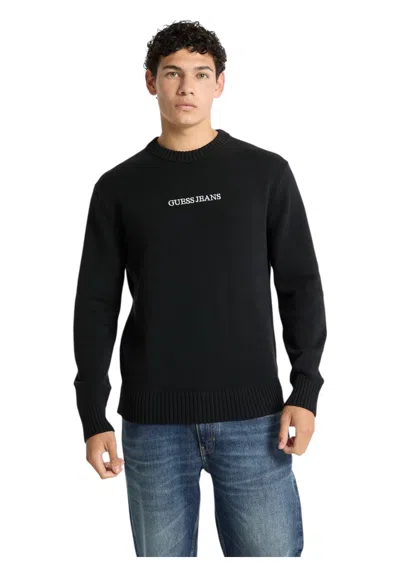 Guess Jeans Men's Sweater  Regular Fit In Blue