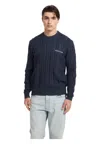 Guess Jeans Men's Sweater  Regular Fit In Blue