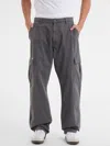 Guess Jeans Men's Trousers  M4yb40 Wgcv1 Cargo Chino G9g3 Artillery Grey In Gray