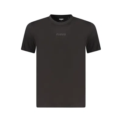 Guess Jeans Nero Cotton Men T-shirt In Black