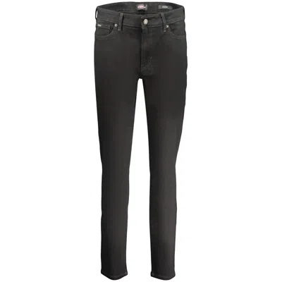 Guess Jeans Nero Cotton Womens Jeans In Black