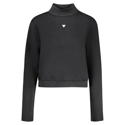 Guess Jeans Nero Poliestere Women's Sweatshirt