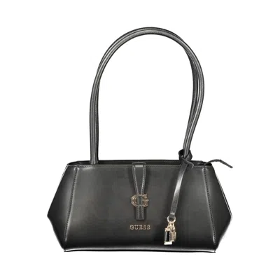 Guess Jeans Nero Poliuretano Donna Shoulder Women's Bag In Black