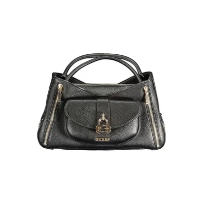Guess Jeans Nero Poliuretano Women Handbag In Black