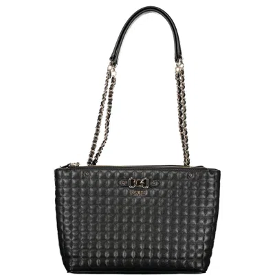 Guess Jeans Nero Poliuretano Women Handbag In Black