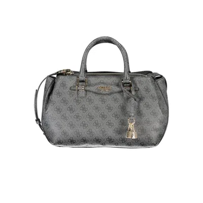 Guess Jeans Nero Poliuretano Women Handbag In Gray