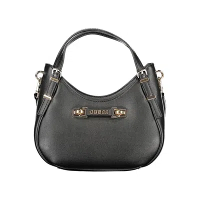 Guess Jeans Nero Poliuretano Women Handbag In Black