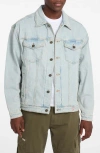 Guess Jeans Oversize Denim Trucker Jacket In Blue