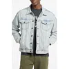 Guess Jeans Oversize Denim Trucker Jacket In Blue
