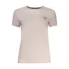Guess Jeans Pink Cotton Tops & T-shirt