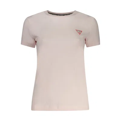 Guess Jeans Pink Cotton Tops & T-shirt