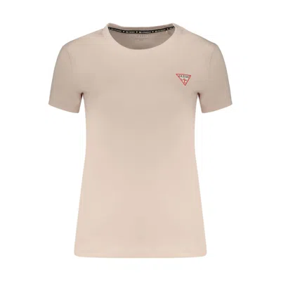 Guess Jeans Pink Cotton Womens T-shirt