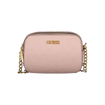 Guess Jeans Pink Polyethylene Handbag