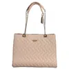 Guess Jeans Pink Polyethylene Handbag