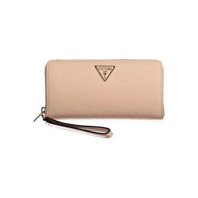 Guess Jeans Pink Polyethylene Wallet