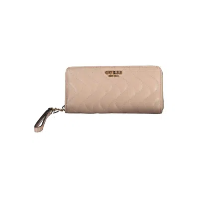 Guess Jeans Pink Polyethylene Women's Wallet
