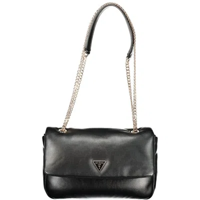Guess Jeans Poliuretano Women Women's Handbag In Black