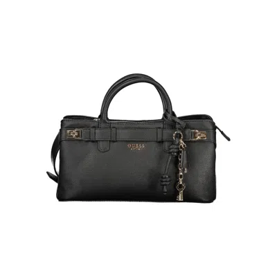Guess Jeans Poliuretano Women Women's Handbag In Black