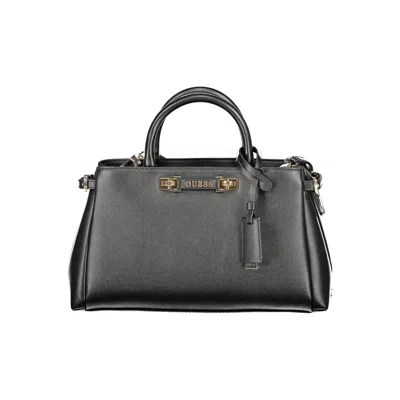 Guess Jeans Poliuretano Women Women's Handbag In Black