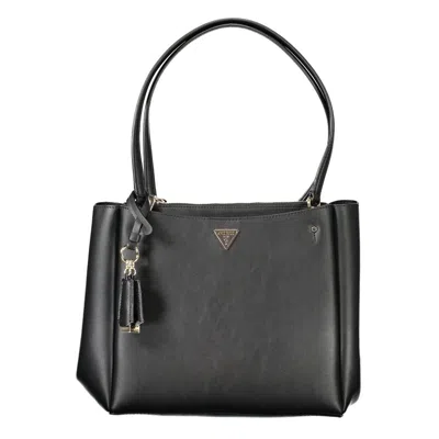 Guess Jeans Poliuretano Women Women's Handbag In Black