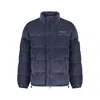 Guess Jeans Blue Polyester Shell Jacket In Blue