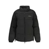 Guess Jeans Black Polyester Shell Jacket In Black