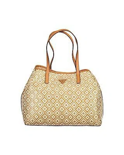 Pre-owned Guess Jeans Polyethylene Handbag In Beige